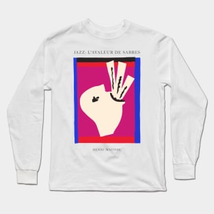 Henri Matisse - Jazz Series: L'avaleur de sabres #30 Long Sleeve T-Shirt